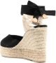 Castañer Chiara espadrilles met sleehak Zwart - Thumbnail 3