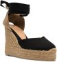 Castañer Espadrilles met plateauzool Zwart - Thumbnail 2