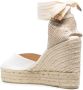 Castañer Chiara espadrilles met sleehak Wit - Thumbnail 3