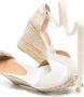 Castañer Chiara sandalen met sleehak Wit - Thumbnail 2