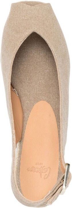 Castañer Dosalia espadrilles met sleehak Beige