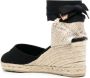 Castañer Espadrille pumps met sleehak Zwart - Thumbnail 3