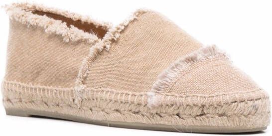 Castañer Espadrilles met franje Beige