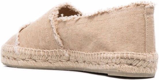 Castañer Espadrilles met franje Beige