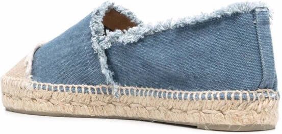 Castañer Espadrilles met franje detail Blauw