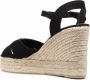 Castañer Espadrilles met plateauzool Zwart - Thumbnail 3