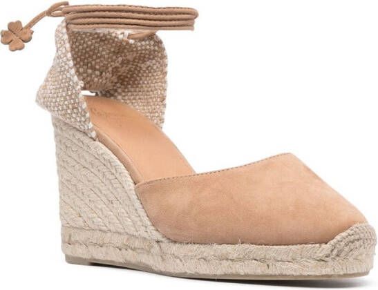Castañer 85 mm Carina espadrilles Beige