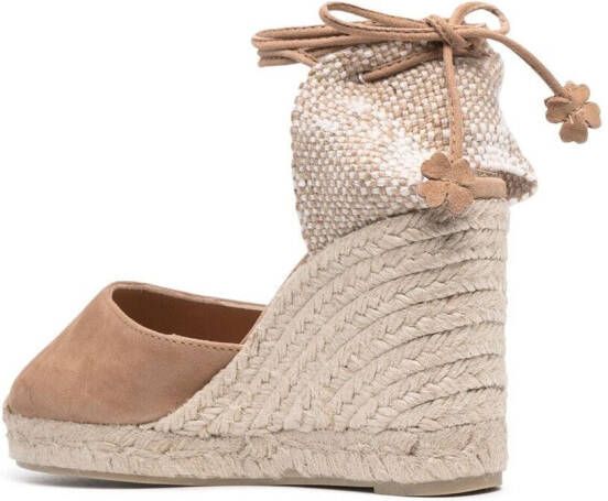 Castañer 85 mm Carina espadrilles Beige