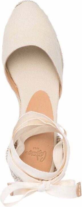 Castañer 50 mm Carina espadrilles Beige