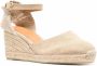 Castañer Espadrilles met sleehak Beige - Thumbnail 2
