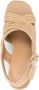 Castañer Fulvia gestreepte sandalen Beige - Thumbnail 4