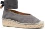 Castañer Gea espadrilles met sleehak Grijs - Thumbnail 2