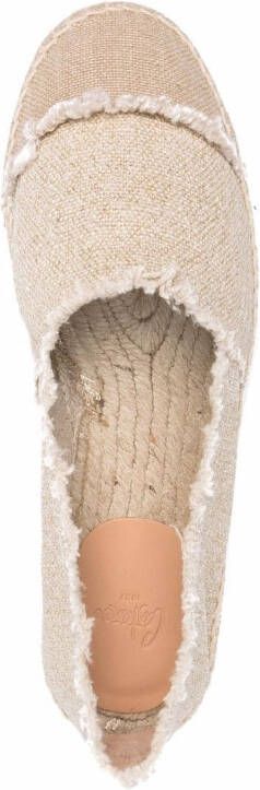 Castañer Kampala tweekleurige espadrilles Beige