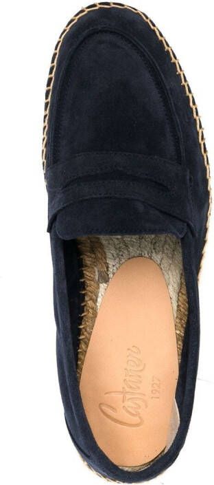 Castañer Nacho loafer espadrilles Blauw