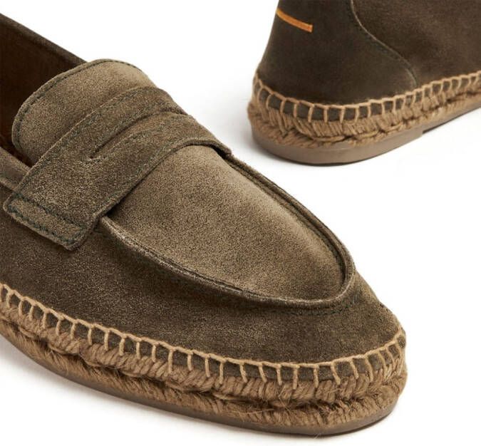 Castañer Nacho suède espadrilles Bruin