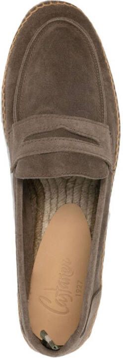 Castañer Nacho suède espadrilles Bruin