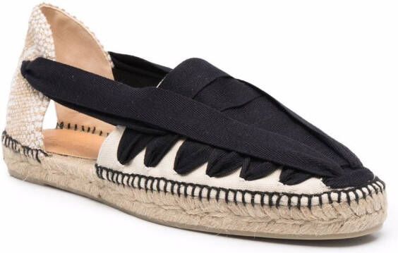 Castañer Norman slip-on espadrilles Zwart