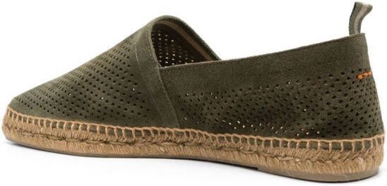 Castañer Pablo suède espadrilles Groen