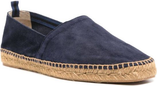 Castañer Pablo suède espadrilles Blauw