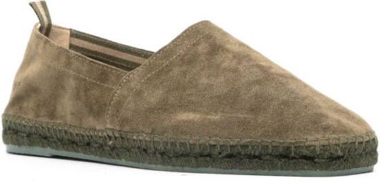 Castañer Pablo suède espadrilles Groen