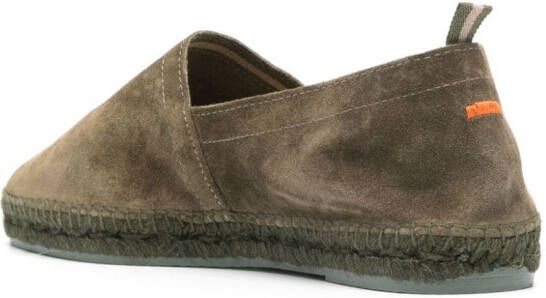 Castañer Pablo suède espadrilles Groen