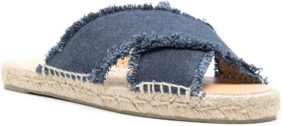 Castañer Palmera canvas espadrilles Blauw