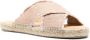 Castañer Palmera raffia espadrilles Goud - Thumbnail 2