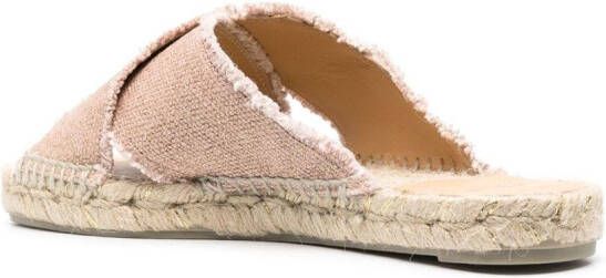 Castañer Palmera raffia espadrilles Goud