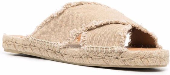 Castañer Palmeras sandalen met franje Beige