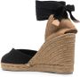 Castañer Raffia sandalen Zwart - Thumbnail 3