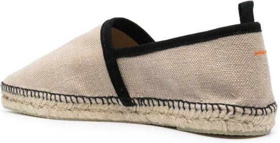 Castañer Espadrilles met ronde neus Beige