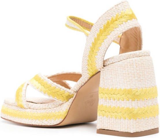 Castañer Vega 201 80 mm sandalen Beige