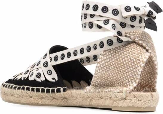Castañer x 10 Corso Como espadrilles Zwart