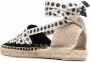 Castañer x 10 Corso Como espadrilles Zwart - Thumbnail 3