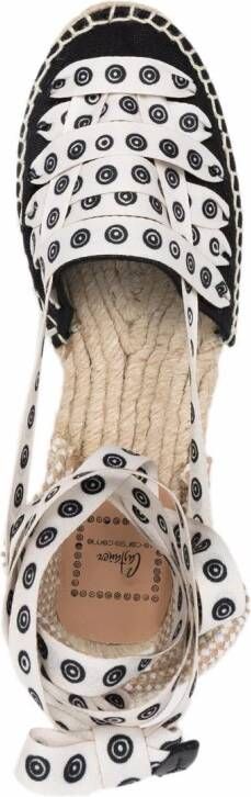 Castañer x 10 Corso Como espadrilles Zwart