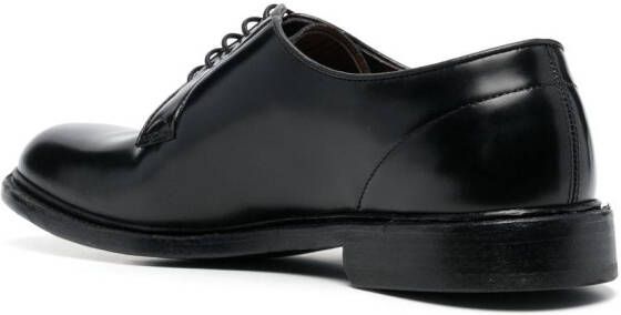 Cenere GB Leren Oxford schoenen Zwart
