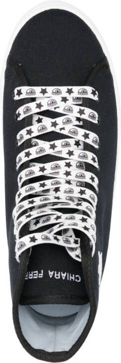 Chiara Ferragni Sneakers met patroon Zwart