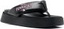 Chiara Ferragni Delta teenslippers met plateauzool Zwart - Thumbnail 2