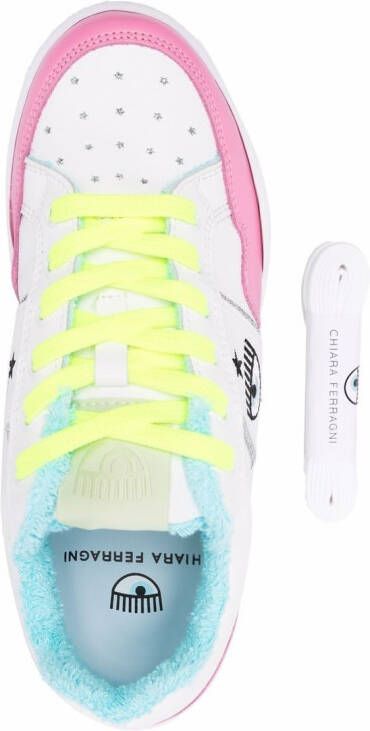 Chiara Ferragni Sneakers met logoprint Wit