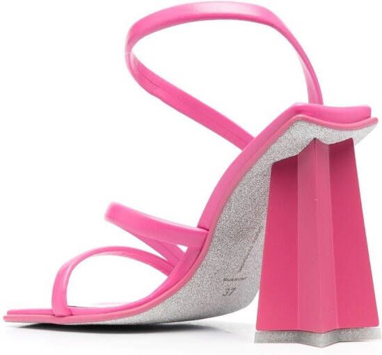 Chiara Ferragni Sandalen met sterhak Roze