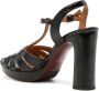 Chie Mihara 90 mm Cafra leren sandalen Zwart - Thumbnail 3