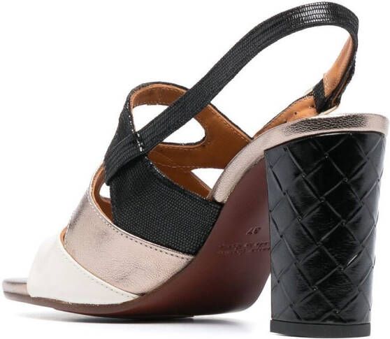 Chie Mihara Beliap sandalen met colourblocking Zwart