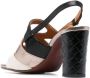 Chie Mihara Beliap sandalen met colourblocking Zwart - Thumbnail 3