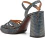 Chie Mihara Aniel sandalen met sleehak 85 mm Zwart - Thumbnail 3