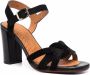 Chie Mihara Bagaura leren sandalen Zwart - Thumbnail 2