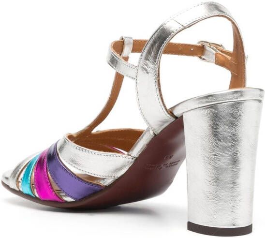 Chie Mihara Balta metallic sandalen Zilver