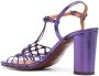 Chie Mihara Bassi sandalen met metallic-effect Paars - Thumbnail 3