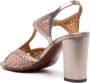 Chie Mihara Bessy sandalen met geperforeerde vlakken Beige - Thumbnail 3