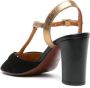 Chie Mihara Biagio 90mm suède sandalen Zwart - Thumbnail 3