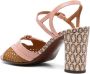 Chie Mihara Bindi 75 mm leren sandalen Roze - Thumbnail 3